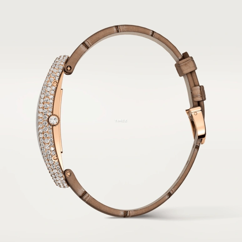 Cartier,Baignoire 47x21mm,47x21mm,Rose Gold,Handwound,38hours,In-house Caliber,WJBA0010