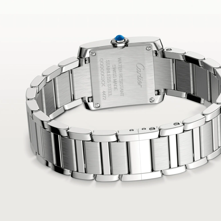 Cartier,Tank 25.70x21.20mm,25.70x21.20mm,Stainless Steel,Silver,Quartz,Sapphire,Crystal Glass,Square,W4TA0020