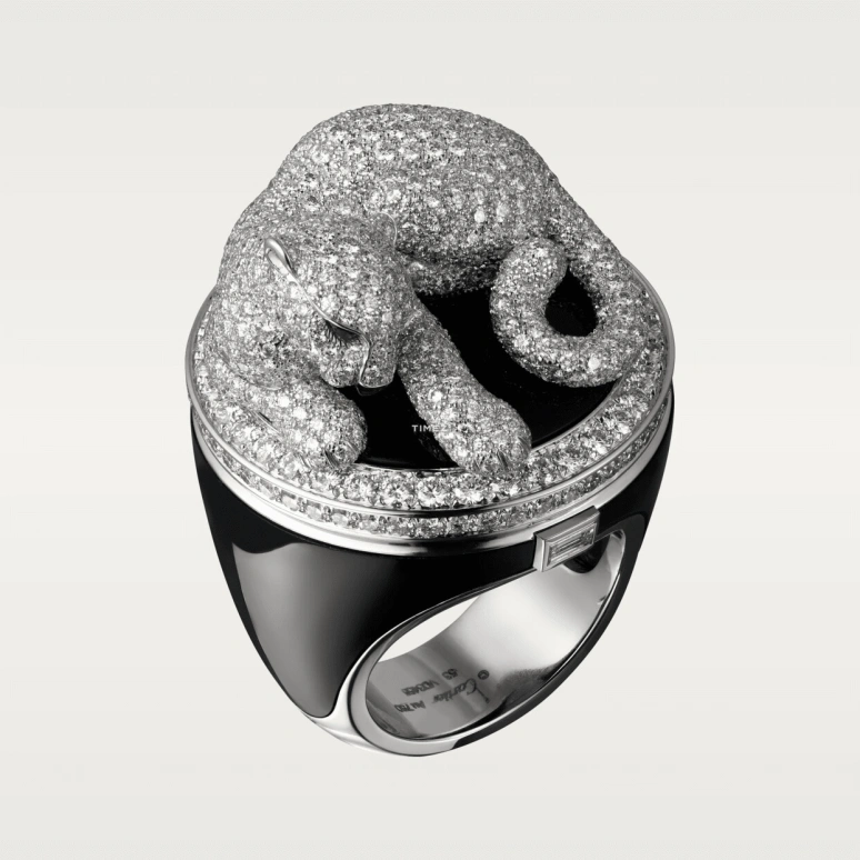 Cartier,High Jewelry Watches ,White Gold,Silver,Quartz,In-house Caliber,Sapphire,Crystal Glass,HPI00693