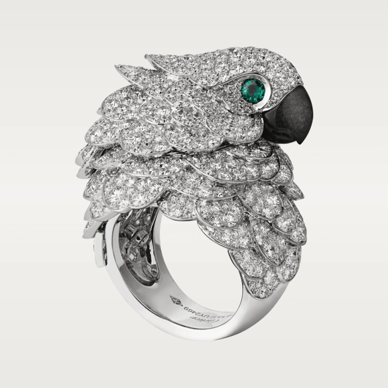 Cartier,High Jewelry Watches ,White Gold,Silver,Quartz,In-house Caliber,Sapphire,Crystal Glass,HPI00685