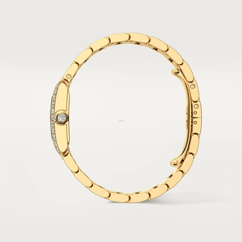 Cartier,Tank 25.70x21.20mm,25.70x21.20mm,Yellow Gold,Gold,Quartz,Sapphire,Crystal Glass,Square,WJTA0062