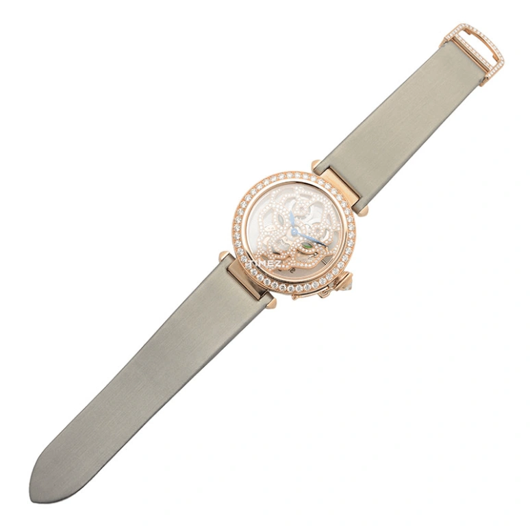 Cartier,High Jewelry Watches 42mm,42mm,Rose Gold,Handwound,In-house Caliber,Sapphire,Crystal Glass,HPI00508