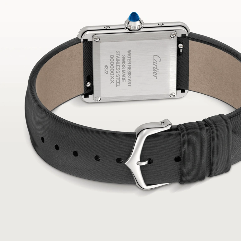 Cartier,Tank 27x22mm,27x22mm,Stainless Steel,Silver,Quartz,Sapphire,Crystal Glass,Square,W4TA0016