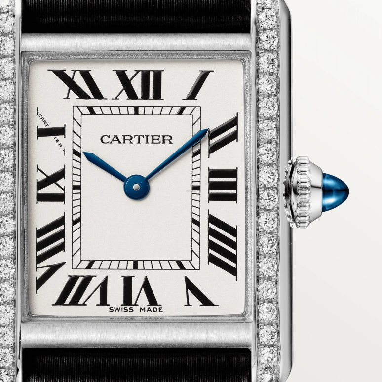 Cartier,Tank 29.50x22mm,29.50x22mm,Stainless Steel,Silver,Quartz,Sapphire,Crystal Glass,Square,W4TA0031