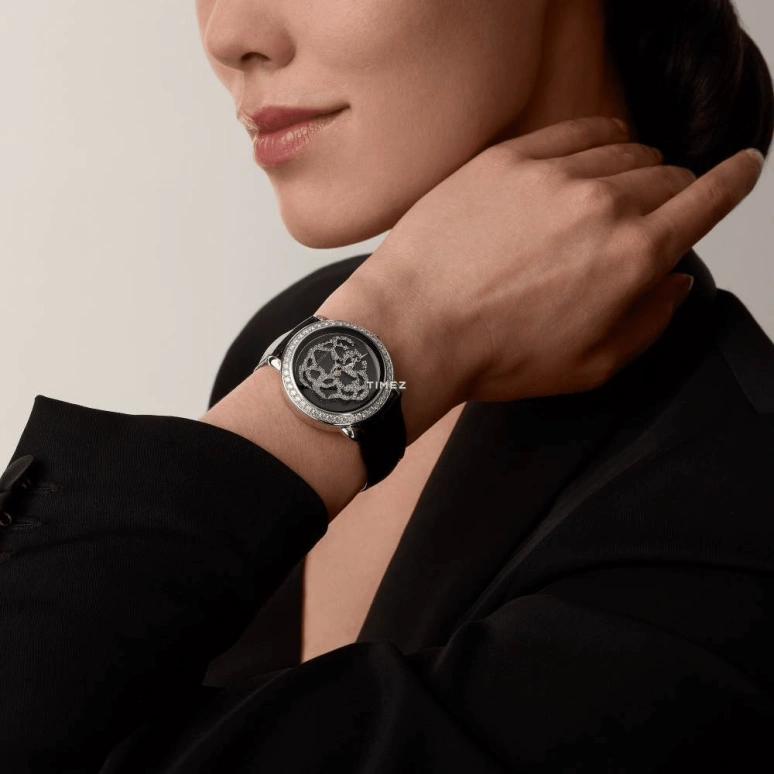 Cartier,Panthère Jewelry Watches 37mm,37mm,White Gold,Black,Handwound,36hours,In-house Caliber,HPI01430