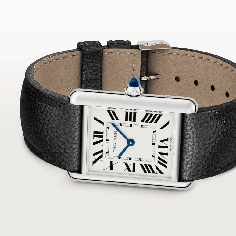 Cartier,Tank 33.70x25.50mm,33.70x25.50mm,Stainless Steel,Silver,Quartz,Sapphire,Crystal Glass,Square,WSTA0041
