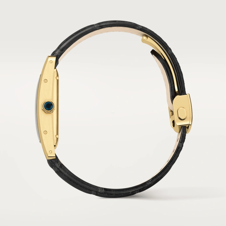 Cartier,Tank 41.60x22.60mm,41.60x22.60mm,Yellow Gold,White,Automatic,Day,Sapphire,Crystal Glass,WGTA0040