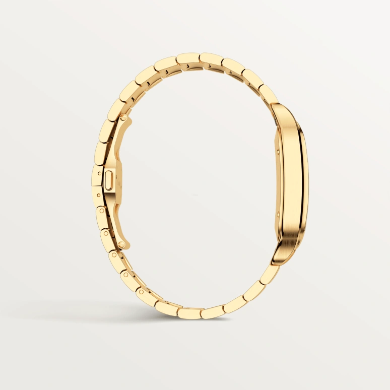 Cartier,Santos de Cartier 39.80x47.50mm,39.80x47.50mm,Yellow Gold,Silver,Automatic,Day,42hours,WGSA0042
