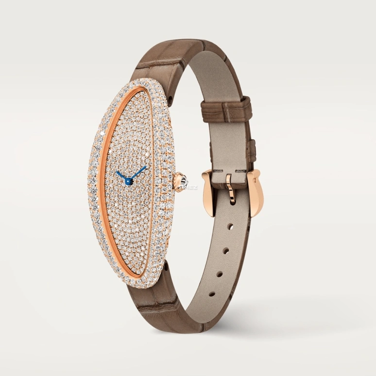 Cartier,Baignoire 47x21mm,47x21mm,Rose Gold,Handwound,38hours,In-house Caliber,WJBA0010