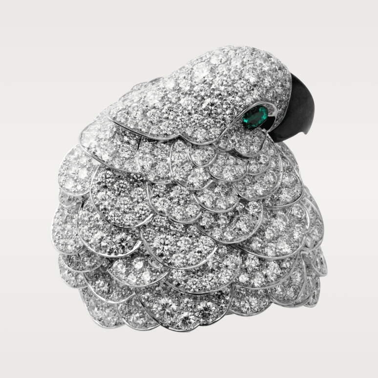 Cartier,High Jewelry Watches ,White Gold,Silver,Quartz,In-house Caliber,Sapphire,Crystal Glass,HPI00685