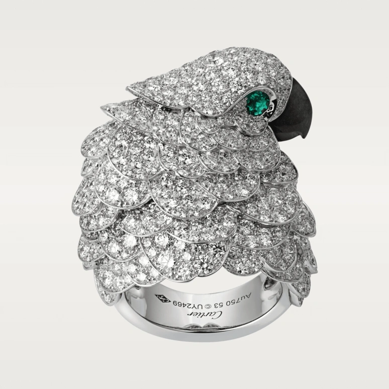 Cartier,High Jewelry Watches ,White Gold,Silver,Quartz,In-house Caliber,Sapphire,Crystal Glass,HPI00685