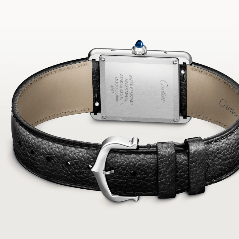 Cartier,Tank 33.70x25.50mm,33.70x25.50mm,Stainless Steel,Silver,Quartz,Sapphire,Crystal Glass,Square,WSTA0138
