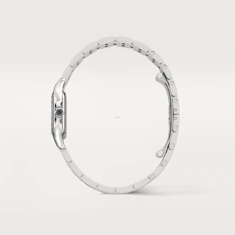 Cartier,Panthère de Cartier 23x30mm,23x30mm,Stainless Steel,Silver,Quartz,Sapphire,Crystal Glass,Square,W4PN0016