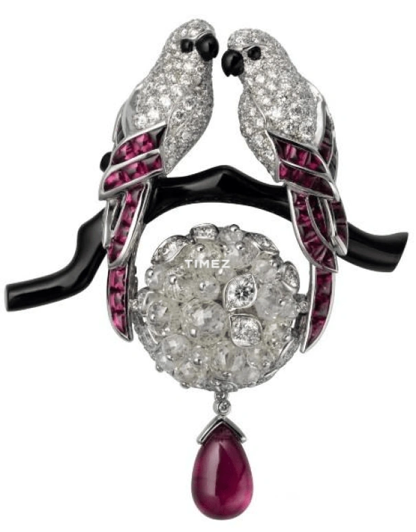 Cartier,High Jewelry Watches ,White Gold,Transparent,Silver,Silver White,Quartz,In-house Caliber,Sapphire,Crystal Glass,HPI00661