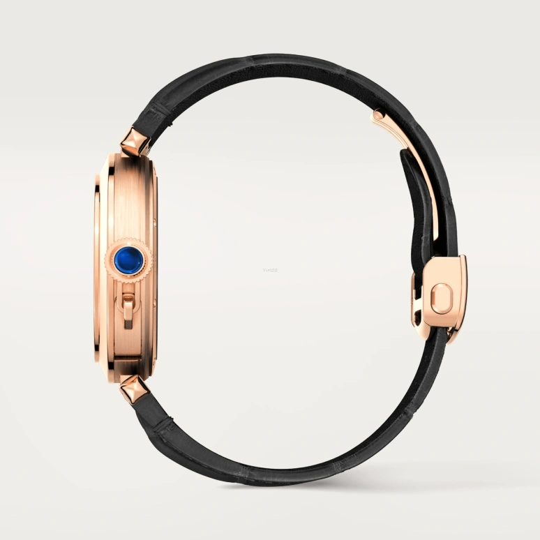 Cartier,Pasha de Cartier 41mm,41mm,Rose Gold,Grey,Automatic,48hours,In-house Caliber,WHPA0018