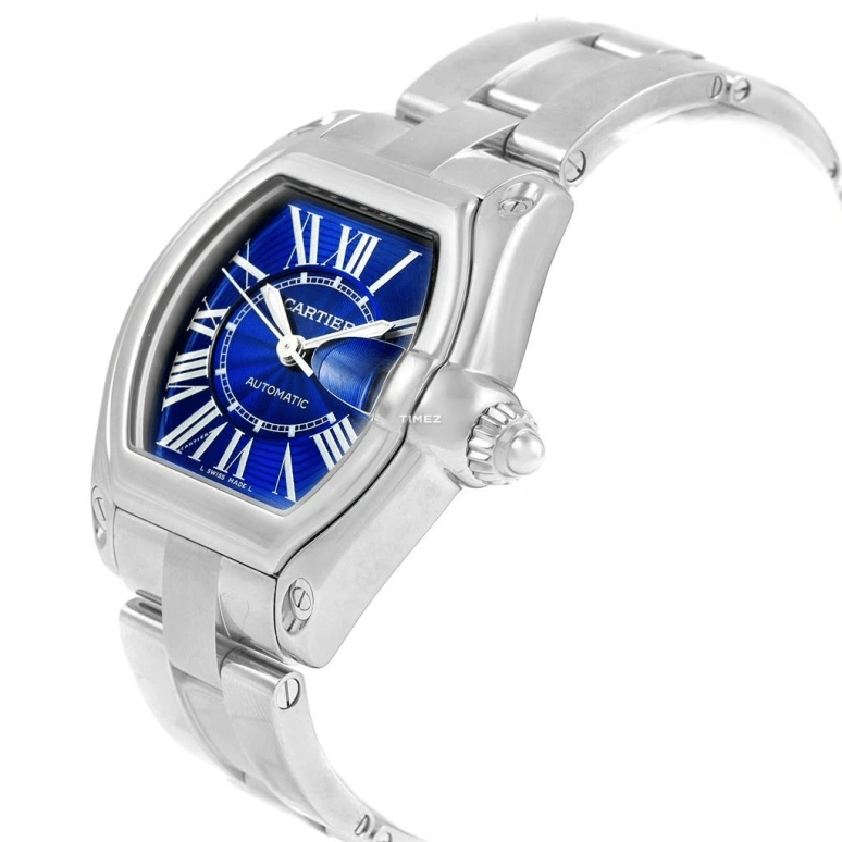 Cartier,Drive de Cartier 44.32x38.68mm,44.32x38.68mm,Stainless Steel,Blue,Automatic,Day,42hours,W62048V3