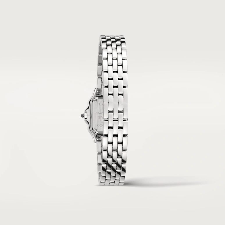 Cartier,Panthère de Cartier 25x19mm,25x19mm,Stainless Steel,Silver,Quartz,Sapphire,Crystal Glass,Square,WSPN0019