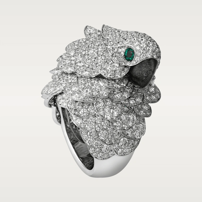 Cartier,High Jewelry Watches ,White Gold,Silver,Quartz,In-house Caliber,Sapphire,Crystal Glass,HPI00685