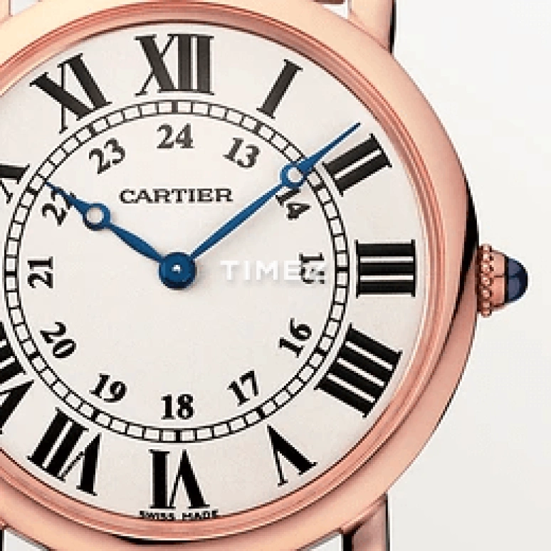 Cartier,Ronde de Cartier 36mm,36mm,Rose Gold,Silver,Handwound,36hours,In-house Caliber,W6800251