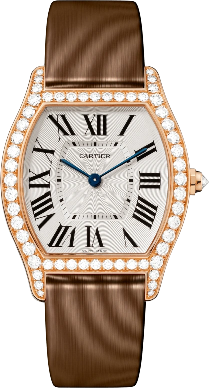 Cartier,Tortue 39x31mm,39x31mm,Rose Gold,Silver,Handwound,36hours,In-house Caliber,WJTO0007
