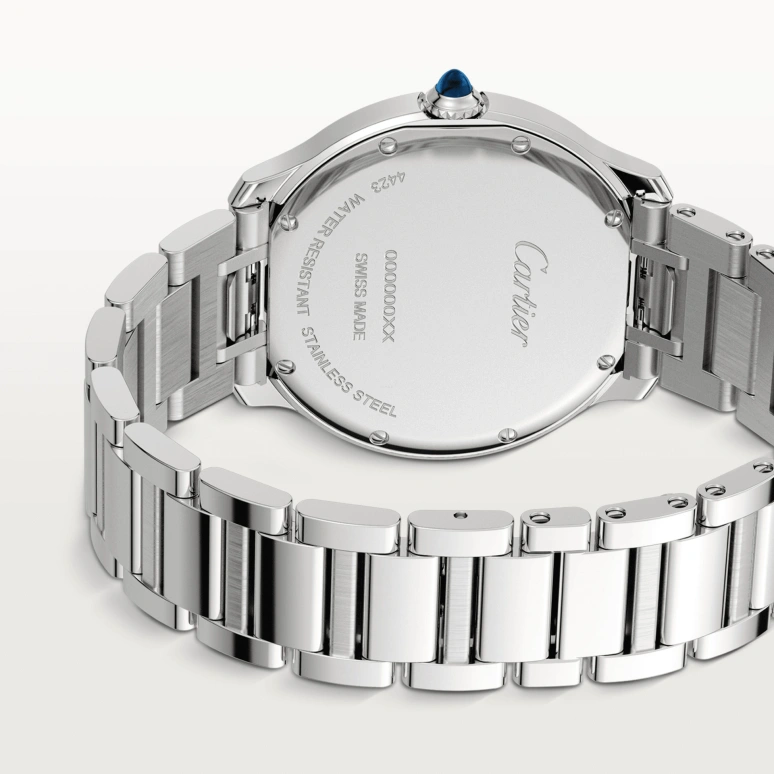 Cartier,Ronde de Cartier 36mm,36mm,Stainless Steel,Silver,Quartz,Sapphire,Crystal Glass,Round,WSRN0034