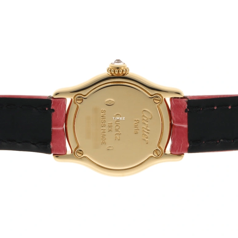 Cartier,Other 20mm,20mm,Yellow Gold,White,Quartz,Sapphire,Round,WB400331