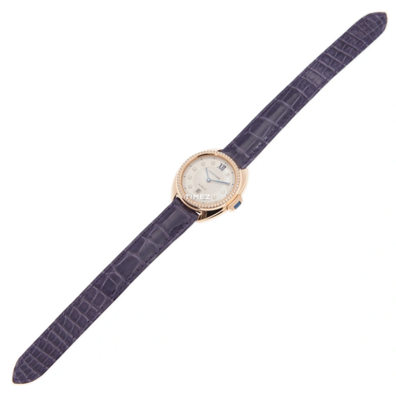 Cartier,Clé de Cartier 31mm,31mm,Rose Gold,Silver,Automatic,Day,42hours,WJCL0038