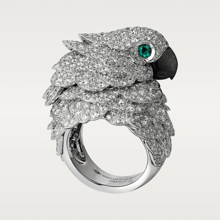 Cartier,High Jewelry Watches ,White Gold,Silver,Quartz,In-house Caliber,Sapphire,Crystal Glass,HPI00685