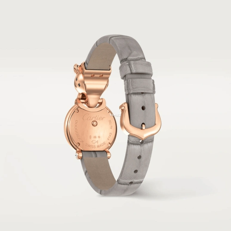 Cartier,Panthère Jewelry Watches 23.60mm,23.60mm,Rose Gold,Quartz,Sapphire,Crystal Glass,Other,HPI01379