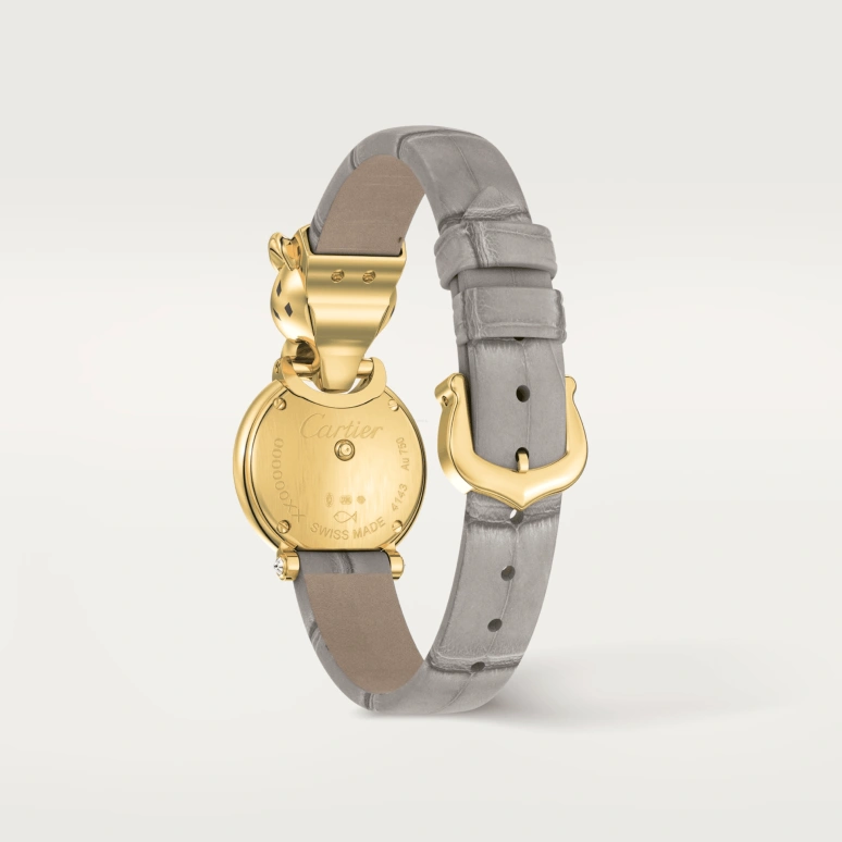 Cartier,Panthère Jewelry Watches 22mm,22mm,Yellow Gold,Gold,Quartz,Sapphire,Crystal Glass,Round,HPI01297