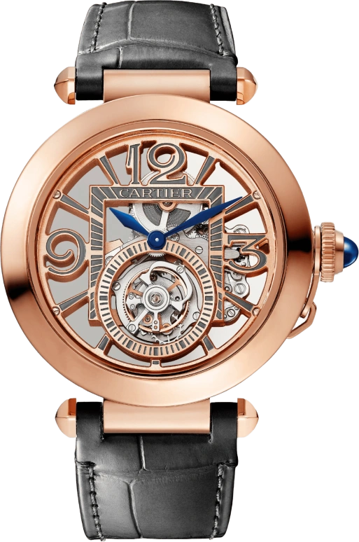 Cartier,Pasha de Cartier 41mm,41mm,Rose Gold,Handwound,Tourbillon,50hours,WHPA0006
