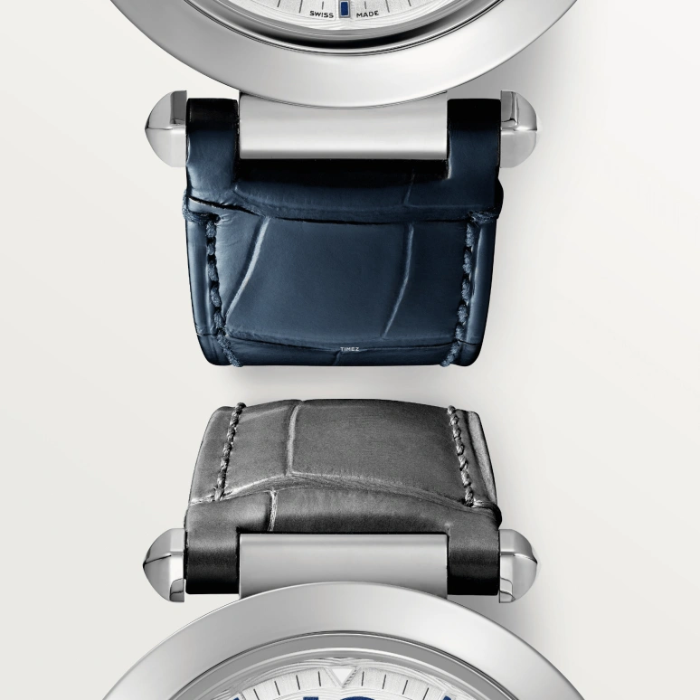 Cartier,Pasha de Cartier 41mm,41mm,Stainless Steel,Silver,Automatic,Moonphase,In-house Caliber,WSPA0030