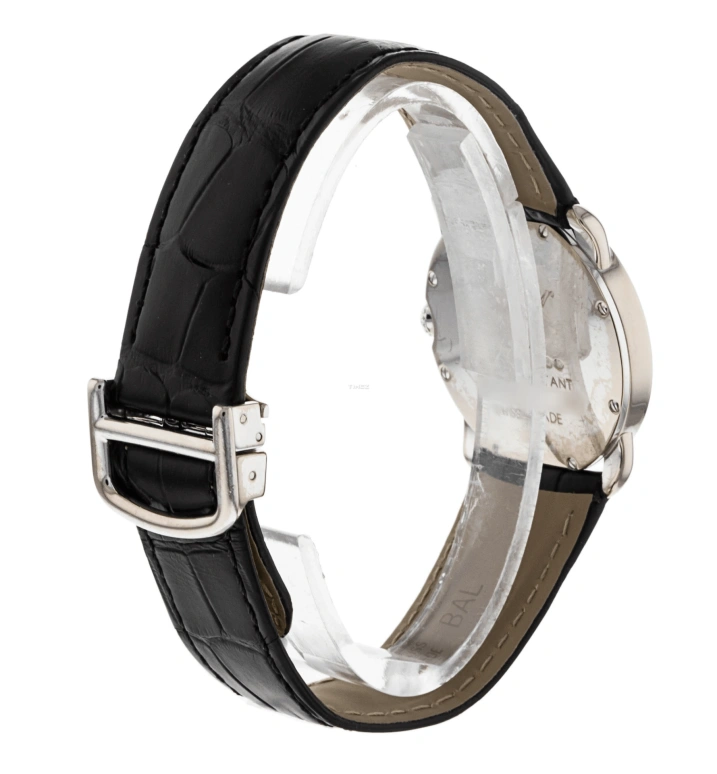 Cartier,Ronde de Cartier 29mm,29mm,White Gold,Silver,Quartz,Sapphire,Crystal Glass,Round,WR000251