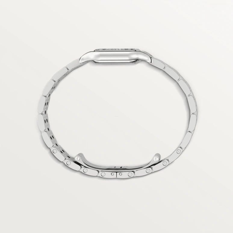 Cartier,Panthère de Cartier 23x30mm,23x30mm,Stainless Steel,Silver,Quartz,Sapphire,Crystal Glass,Square,W4PN0007
