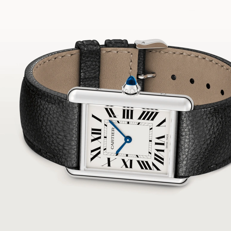 Cartier,Tank 33.70x25.50mm,33.70x25.50mm,Stainless Steel,White,Quartz,Sapphire,Crystal Glass,Rectangular,WSTA0109