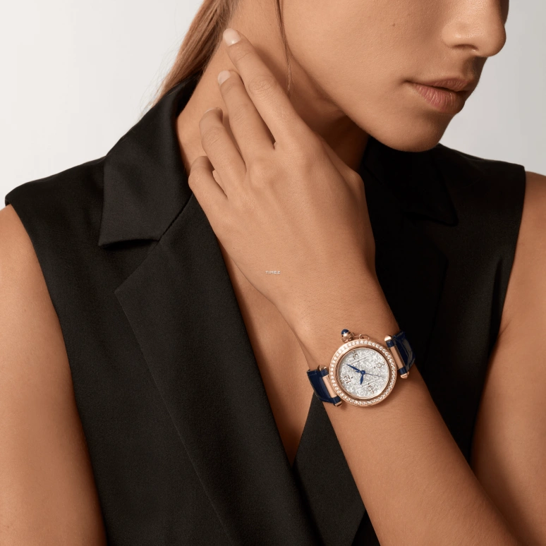 Cartier,Pasha de Cartier 35mm,35mm,Rose Gold,Silver,Automatic,42hours,In-house Caliber,WJPA0027