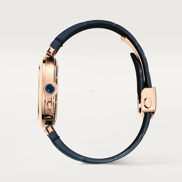 Cartier,Pasha de Cartier 35mm,35mm,Rose Gold,Silver,Automatic,42hours,In-house Caliber,WGPA0027