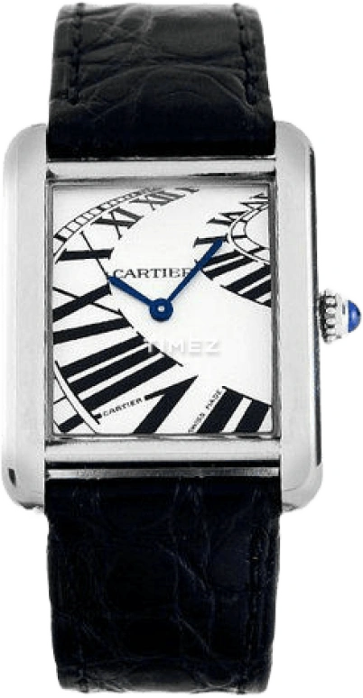 Cartier,Tank 31x24mm,31x24mm,Stainless Steel,Silver White,Quartz,In-house Caliber,Sapphire,Crystal Glass,W5200018
