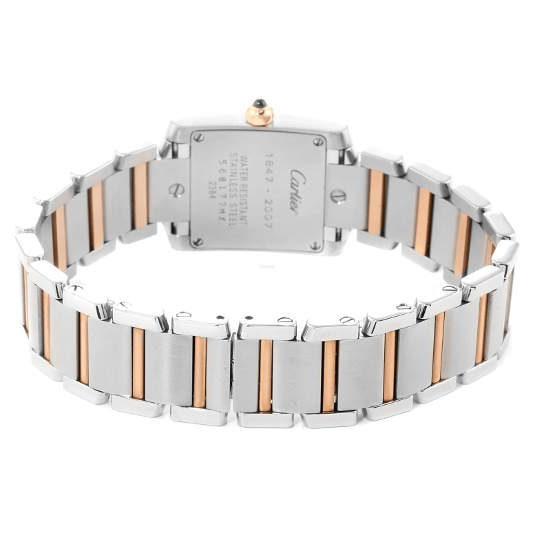 Cartier,Tank 20.50x25mm,20.50x25mm,Stainless Steel,Silver,Quartz,Sapphire,Crystal Glass,Square,W51036Q4