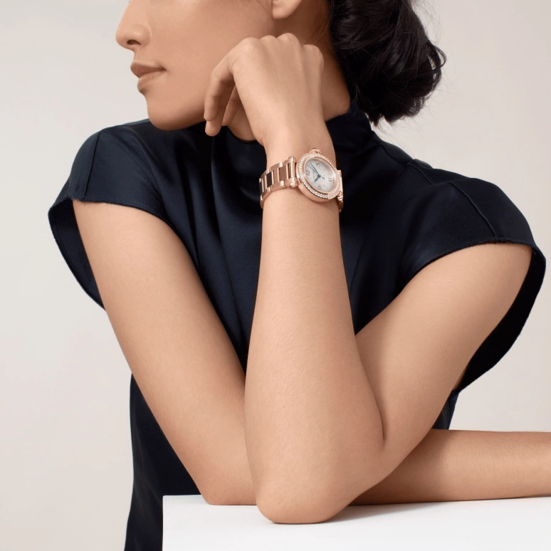 Cartier,Pasha de Cartier 35mm,35mm,Rose Gold,Silver,Automatic,42hours,In-house Caliber,WJPA0013