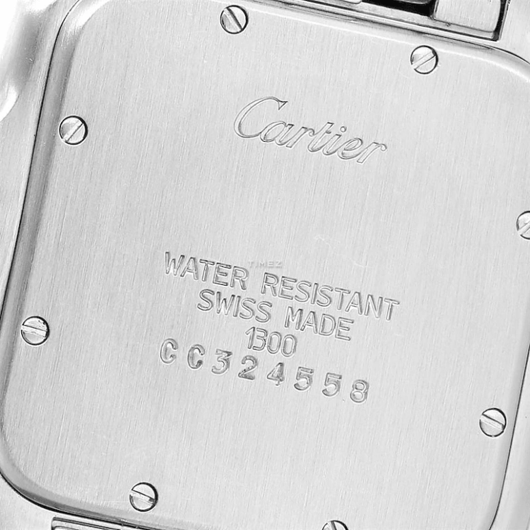 Cartier,Panthère de Cartier 29x29mm,29x29mm,Stainless Steel,Silver,Quartz,Day,Sapphire,Crystal Glass,W25032P5