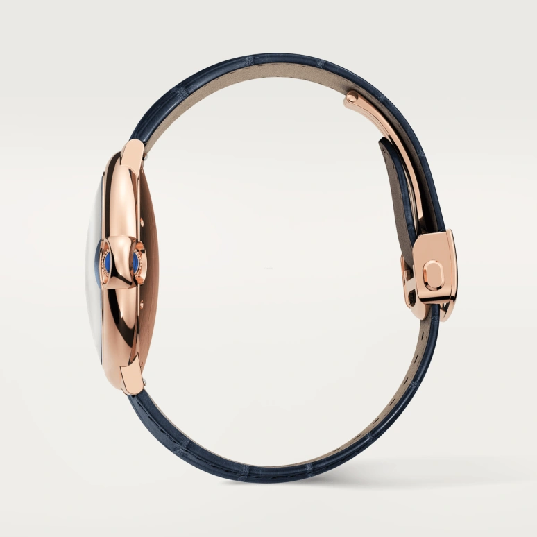 Cartier,Ballon Bleu de Cartier 42mm,42mm,Rose Gold,Blue,Automatic,Day,42hours,WGBB0036