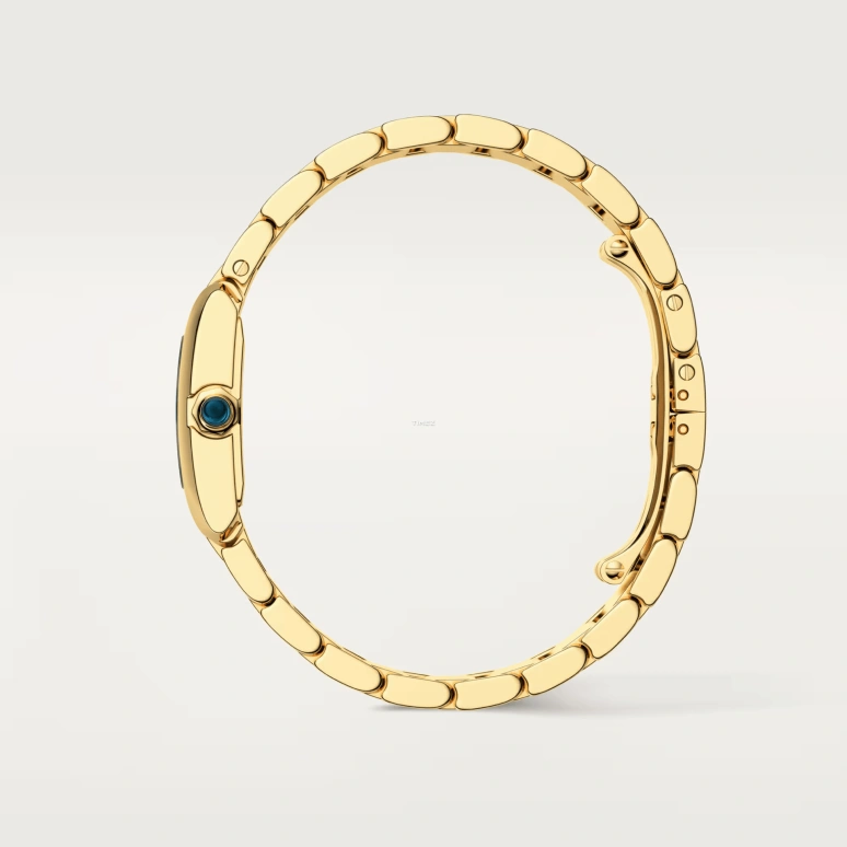 Cartier,Tank 25.70x21.10mm,25.70x21.10mm,Yellow Gold,Silver,Quartz,Sapphire,Crystal Glass,Square,WGTA0344