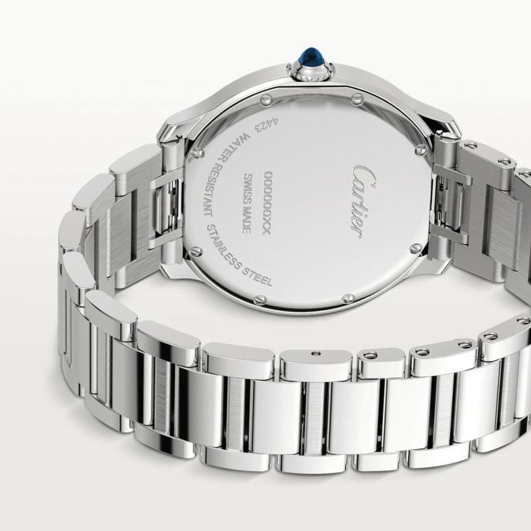 Cartier,Ronde de Cartier 36mm,36mm,Stainless Steel,Silver,Quartz,Sapphire,Crystal Glass,Round,WSRN0034