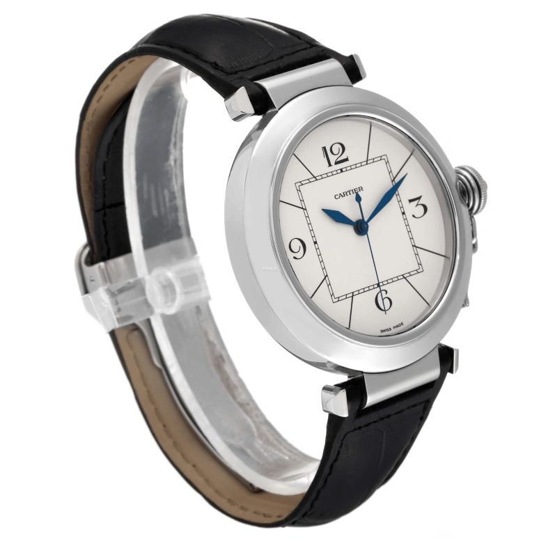 Cartier,Pasha de Cartier 42mm,42mm,Stainless Steel,Silver,Automatic,In-house Caliber,Sapphire,Crystal Glass,W3107255