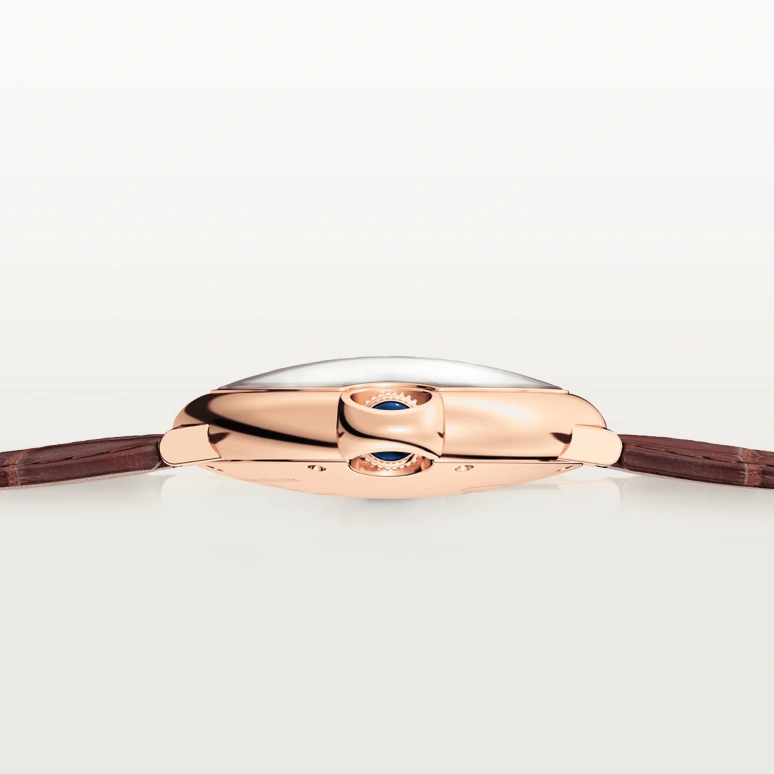 Cartier,Ballon Bleu de Cartier 36.60mm,36.60mm,Rose Gold,Silver,Automatic,In-house Caliber,Sapphire,Crystal Glass,WGBB0009