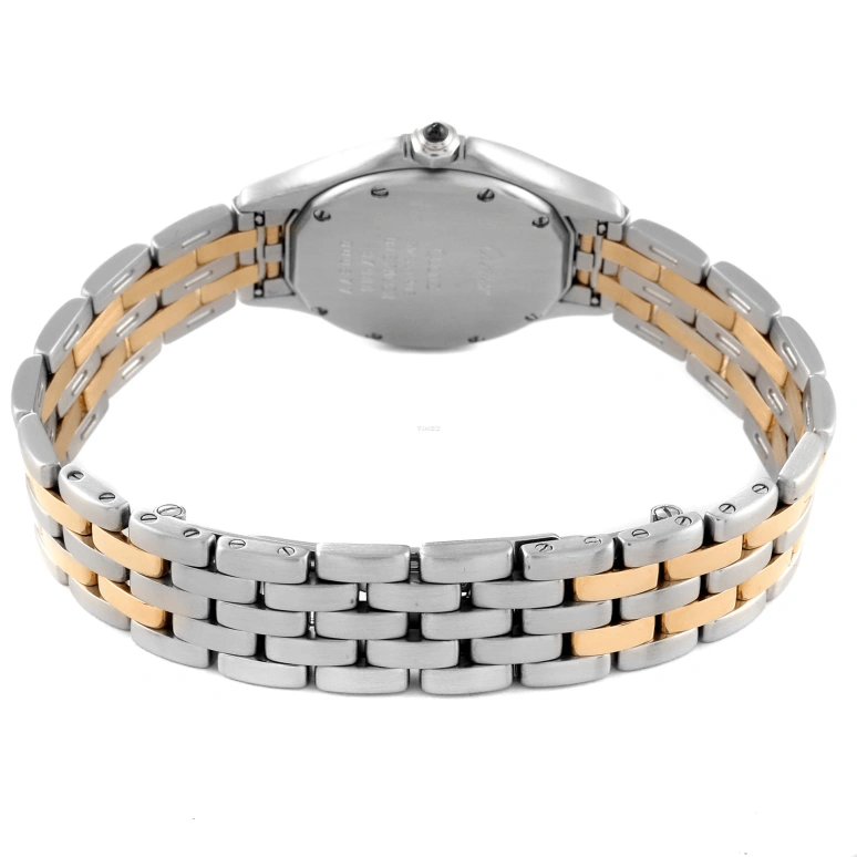 Cartier,Other 26mm,26mm,Stainless Steel,Silver,Quartz,Day,Sapphire,Crystal Glass,W35005B6