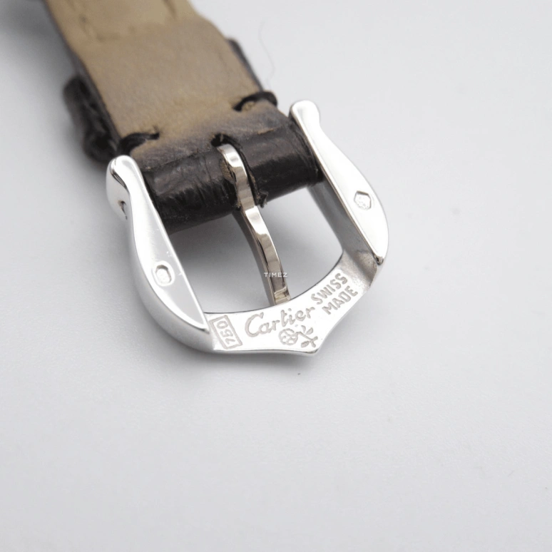 Cartier,Tank ,White Gold,Silver,Quartz,Sapphire,Crystal Glass,Square,W1540856