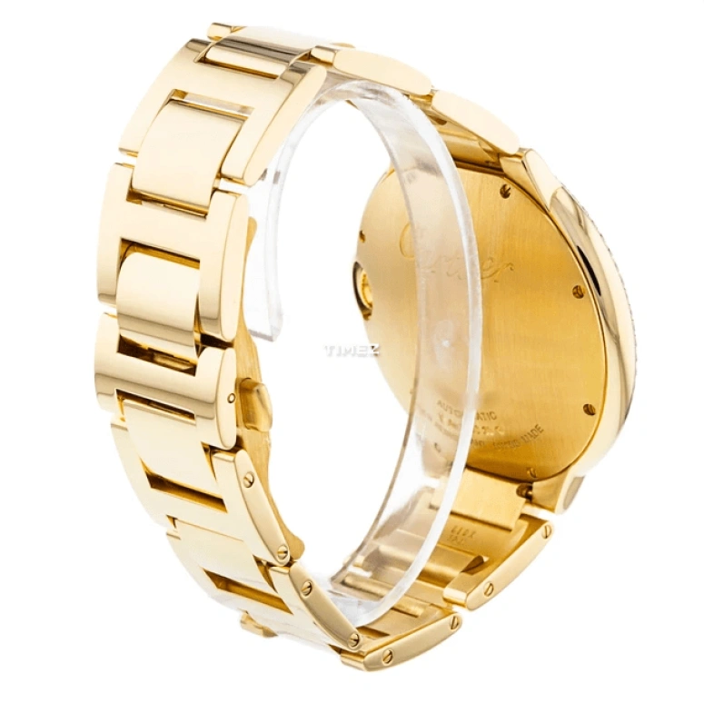 Cartier,Ballon Bleu de Cartier 42.10mm,42.10mm,Yellow Gold,Silver,Automatic,Day,42hours,WE9007Z3
