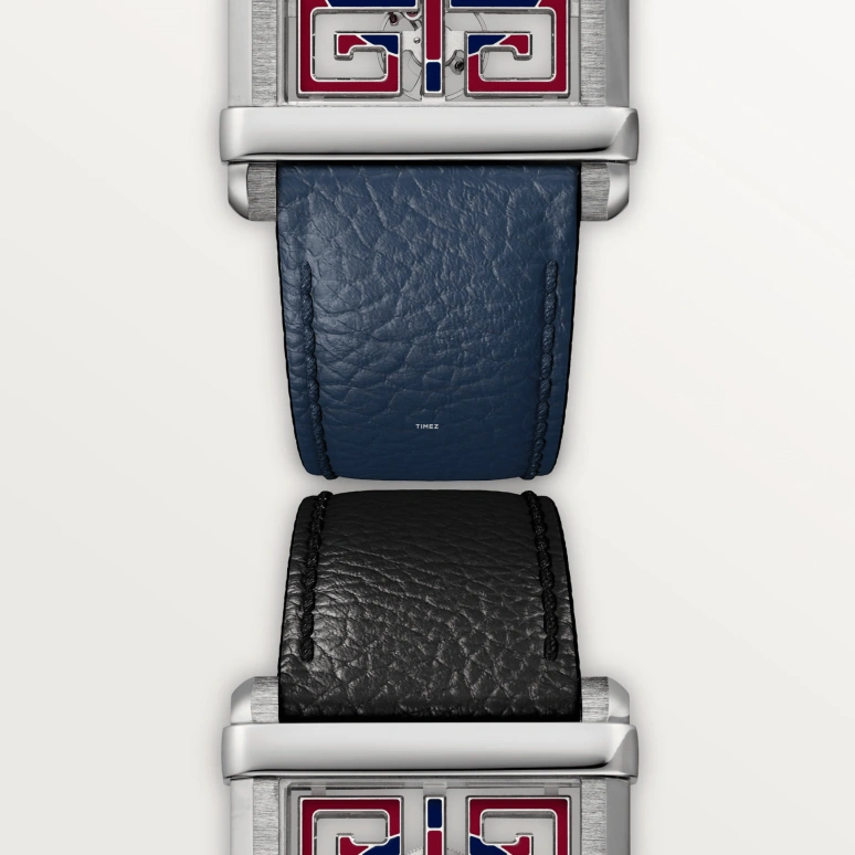 Cartier,Tank 39.50x29.20mm,39.50x29.20mm,Platinum,Red,Blue,Skeleton,Handwound,38hours,In-house Caliber,WHTA0030